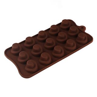 Silicone Circular Hole Comma Shaped Sugarcraft Mold for Candy/Cookie/Jelly/Chocolate