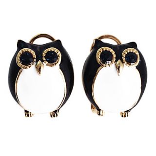 Owl Gilted Earrings (Assorted Colors)