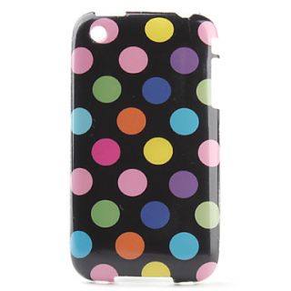 Dots Pattern Soft Case for iPhone 3G and 3GS
