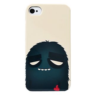 Small Monster Pattern Hard Case for iPhone 4 and 4S
