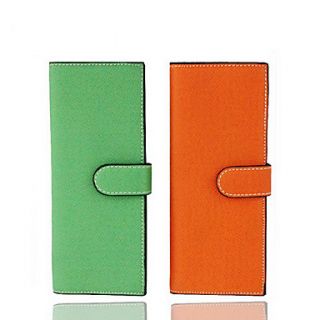 Ladys Fashion Candy Color Wallet