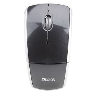 Foldable 2.4GHz Wireless 800/1200dpi Optical Mouse (2 x AAA Battery Included)