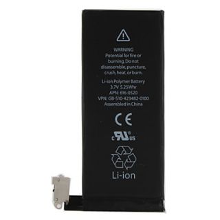1420mAh 3.7V Replacement Lithium Battery with Tools for iPhone 4