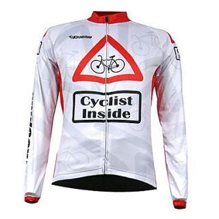Kooplus Quick Dry Mens Long Sleeve Cycling Jersey (Cycling Inside)