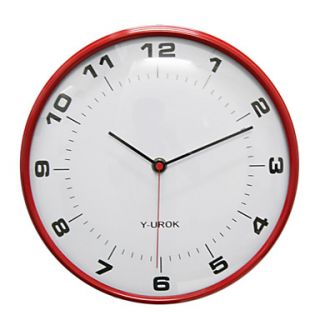 11H Modern Style Wall Clock in Metal 9027R