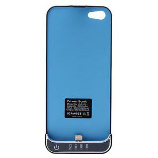 High Quality Backup Power Case for iPhone 5 (Black, 2200 mAh)