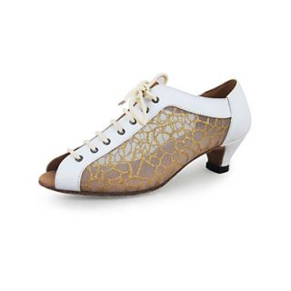 Womens Leatherette / Sparkling Glitter Modern / Ballroom Dance Shoes