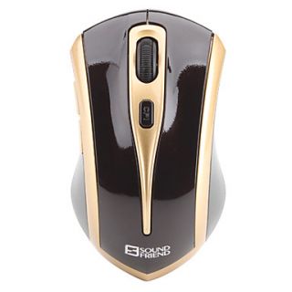 2.4GHz Wireless 800/1600dpi Optical Mouse (2 x AAA Battery Included)