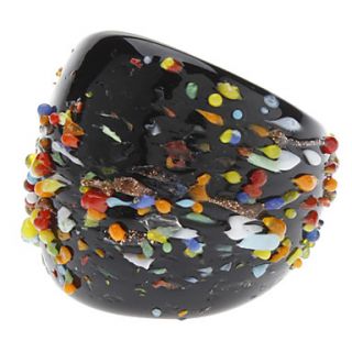 Colorful Esau Bead Colored Glaze Ring