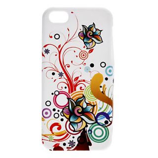 Colorful Flowers Pattern Soft Case for iPhone 5