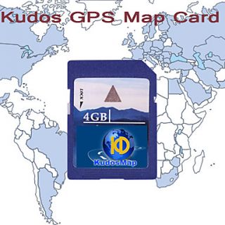 KUDOS North America Map (SD Card 4G)