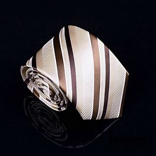Mens Trendy Stripes Necktie