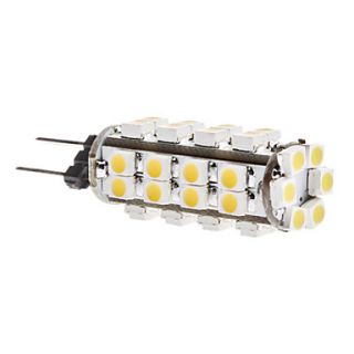 G4 2.5W 38x3528 SMD 180 200LM 3000 3500K Warm White Light LED Corn Bulb (12V)