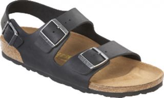 Birkenstock Milano Leather   Black Leather Casual Shoes