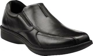 Mens Clarks Wader Twin   Black Leather Bicycle Toe Shoes