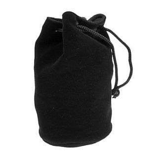 Protective Cotton Flannel Bag for Camera Lens C2 (75130mm, Black)