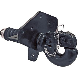 Buyers Forged Swivel Type Pintle Hook   15 Ton Capacity with Mounting Plate,