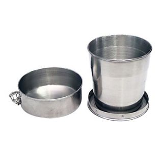 4 lay Stainless Steel Retractable Cup (260ml)