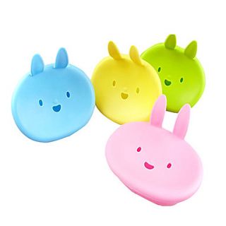 Cute Cartoon Rabbit Soap Box(Random Colors)