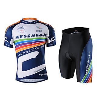 MYSENLAN PN MeshFlex Material Short Sleeve Breathable Men Cycling Suits