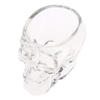 Crystal Skull Design 50ML Wine Cup Vodka Whiskey Shot Glass