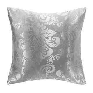 Retro Damask Floral Polyester Decorative Pillow With Insert
