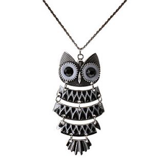 Cute Owl Long Necklace
