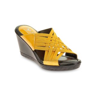 Soft Style by Hush Puppies Wava Wedge Sandals, Yellow, Womens