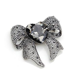 Gorgeous Alloy With Rhinestones Brooch