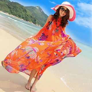 Womens Bohemian Beach Maxi Dress