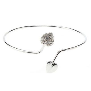 Ms Contracted Double Hearts Love Bracelet