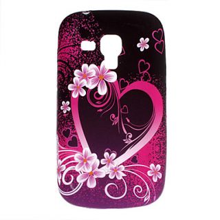 Hearted Shaped Pattern Soft Case for Samsung Galaxy Trend Duos S7562