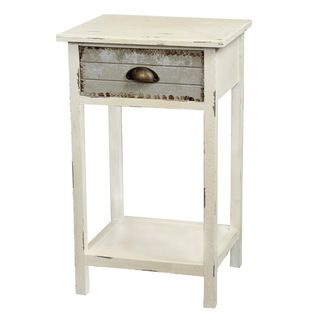 Gallerie Decor Dover One drawer Accent Table