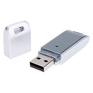 Plastic Material Classic USB 2.0 Flash Drive 2G(Silver)