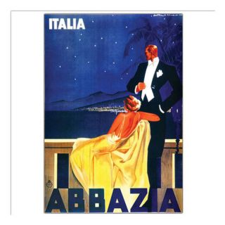 Trademark Global Inc Italia Abbazia Canvas Wall Art   18W x 24H in. Multicolor  