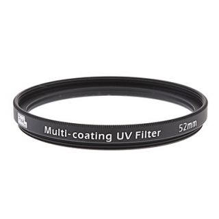 Multi coating UV Filter 52mm for Canon Nikon Sony and More