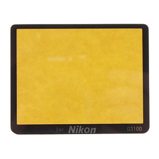 Camera LCD Glass Protective Cover for Nikon D3100