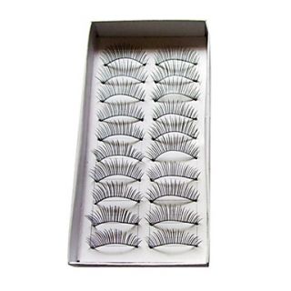 Natural Looking Curved Lashes 118#   10 Pairs Per Box