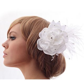 Beautiful Satin With Rhinestone Wedding/Bride Headdress Flower