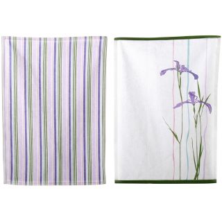 Corelle Shadow Iris Set of 2 Dish Towels