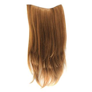 20 Clip in Hair Extensions Curly Strawberry Tipped Brown