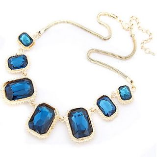 Charming Alloy with Crystal Necklaces