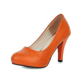 Fabulous Leatherette Stiletto Heel Pumps Casual Shoes(More Colors)