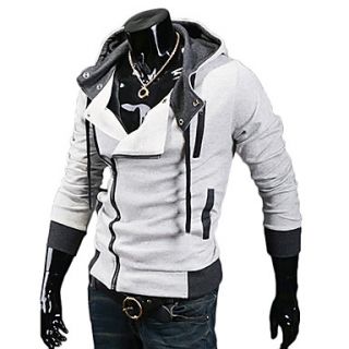 Mans Fashionable Cotton Hoodie with Cap(Assorted Colors)