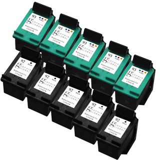 Sophia Global Remanufactured Ink Cartridge Replacement For Hp 92 (5 Black, 5 Color) (MutiPrint yield Up to 210 pages per black cartridge and up to 175 pages per color cartridgeModel SG5eaHP925eaHP93Pack of 10We cannot accept returns on this product.Thi