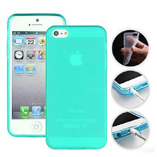 TPU Candy Color Protective Case for iPhone 5/5S(Assorted Colors)