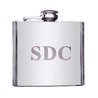 Personalized Stainless Steel 5 oz Flask