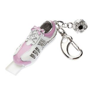 2GB Metal Jewelry Shoe and Football Style USB Flash Drive