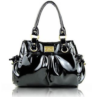 Stylish PU With Gold Hardware Casual/Daily Top Handle Bag(More Colors)