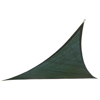 Cool Area 9.8 foot Dark Green Triangle Sail Sun Shade And Hardware Kit